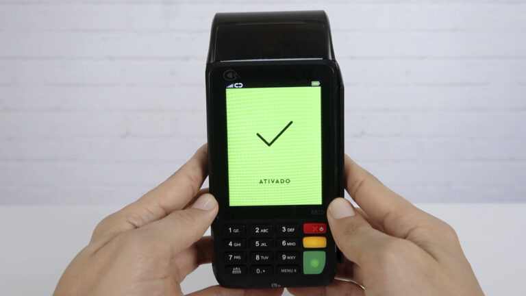 InfiniteBlack Smart - Máquina de cartão da InfinitePay - David Tech