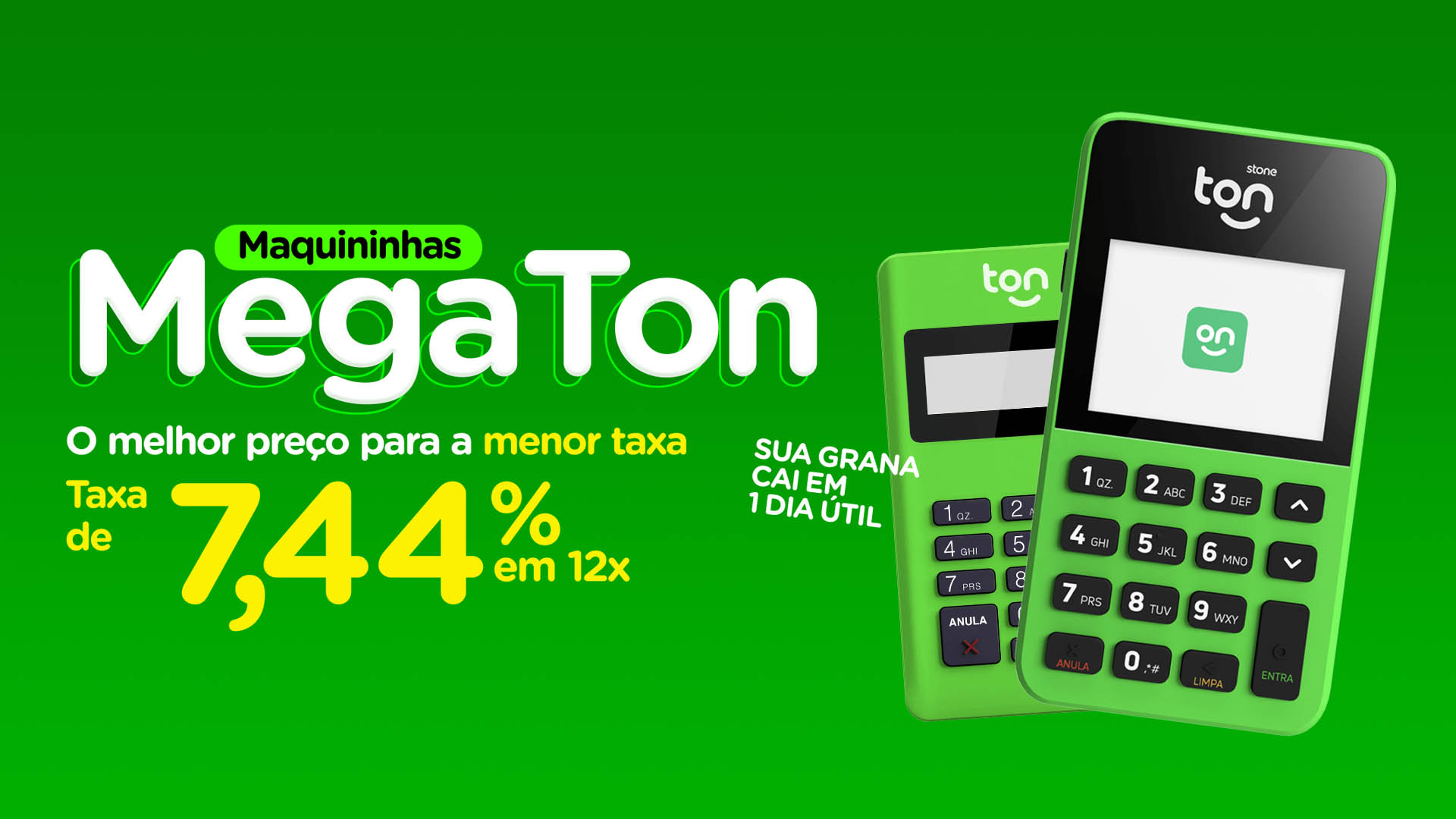 promoção maquininhas megaton