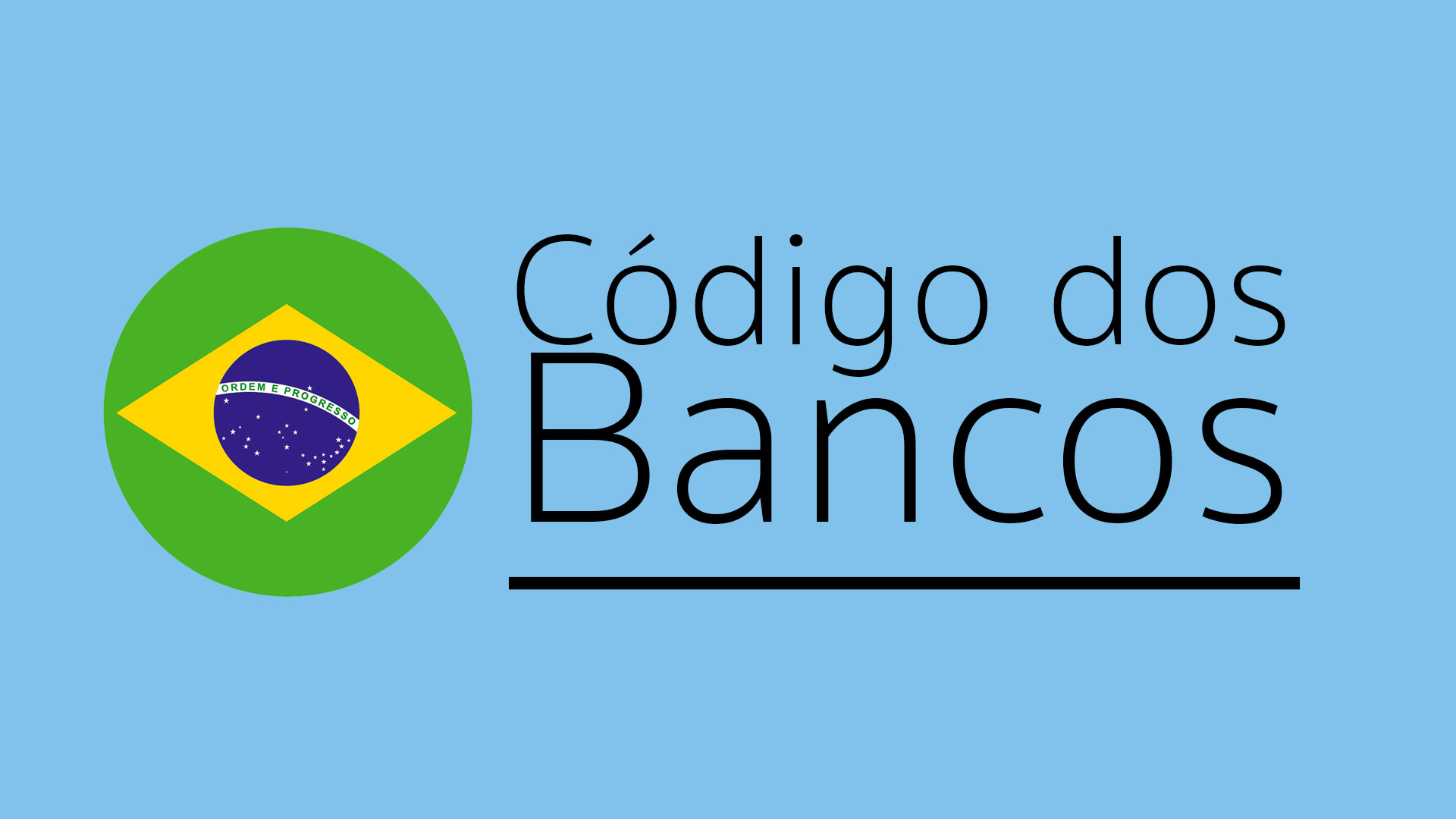 código dos banco